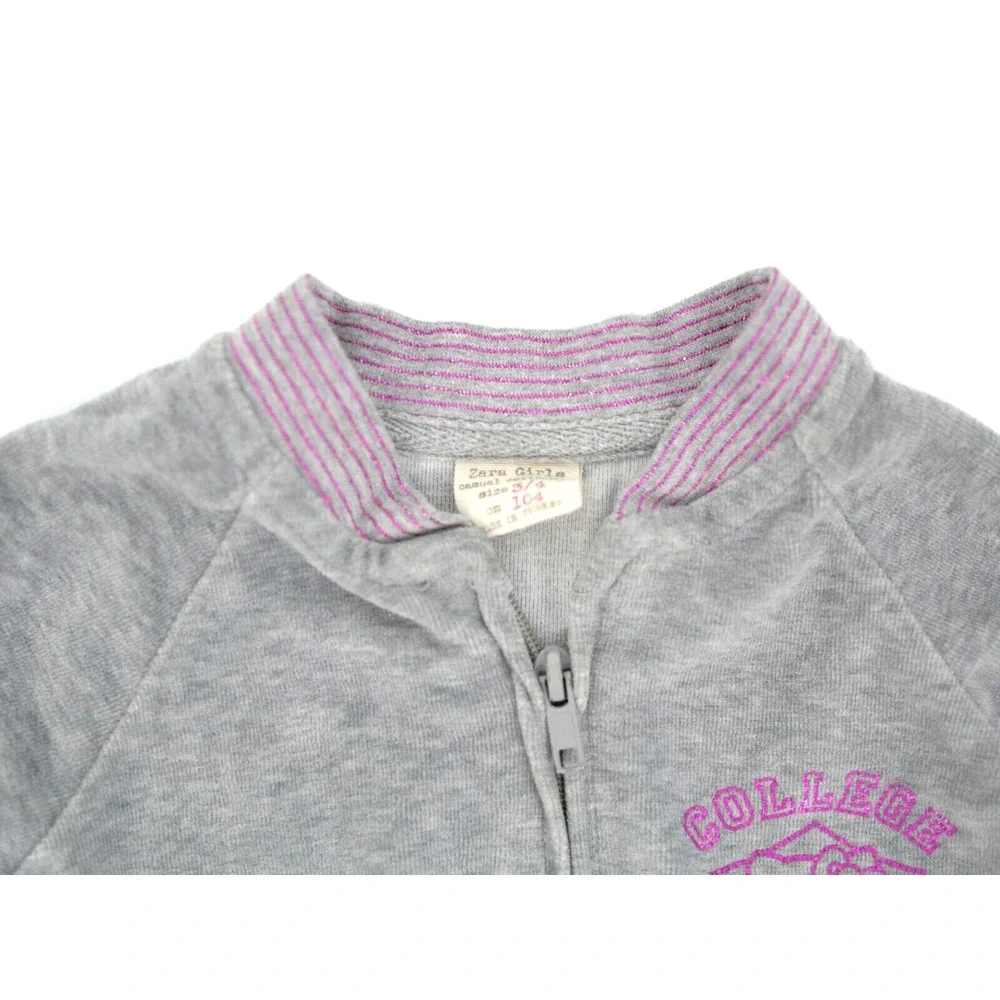 Hello Kitty Jacket Zara Girls 3/4 Collection Zipped Youth Fall Coat